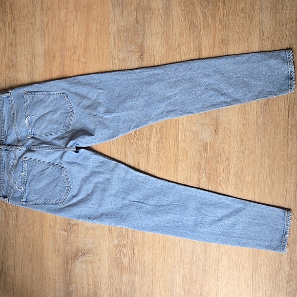 AGOLDE Sophie Blue Skinny Jeans with Distressed Knees Sz 28 - Picture 7 of 11